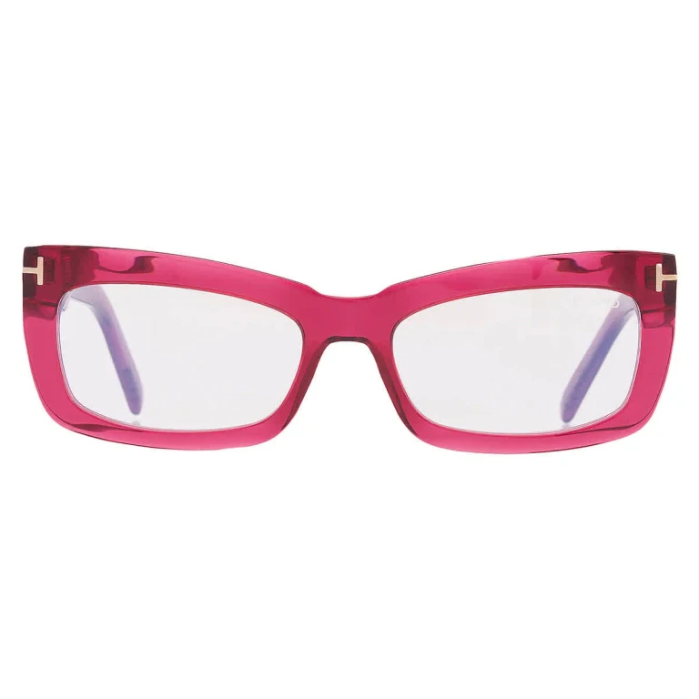 Tom Ford Blue Light Block Cat Eye Ladies Eyeglasses FT5966-B 075 55