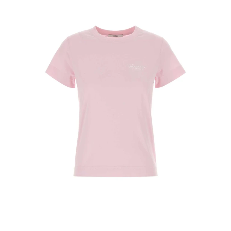 Givenchy Pink Cotton T-Shirt Lightpink Exterior: Coton - Women