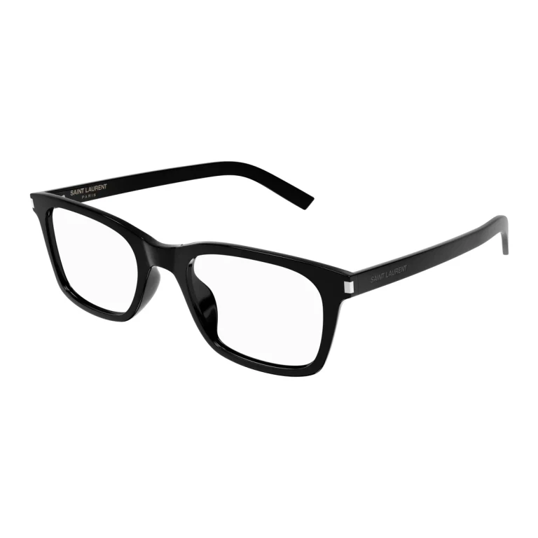 Saint Laurent Demo Rectangular Mens Eyeglasses SL 718 SLIM 005 54