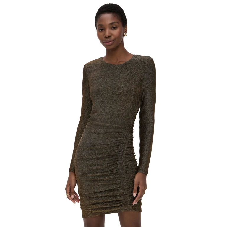 Veronica Beard Jean Cyrus Dress Gold S