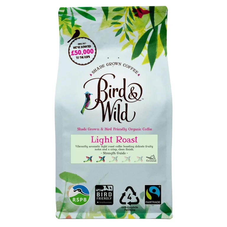 Light Roast Fairtrade Organic Beans & Ground - 200g, 1kg