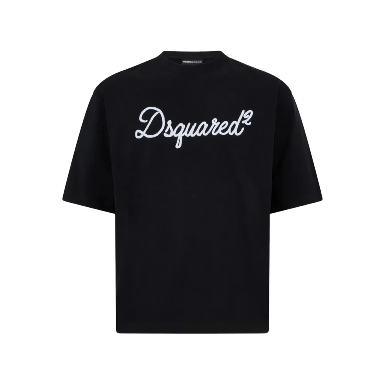 Dsquared2 T-Shirt mit Logostickerei