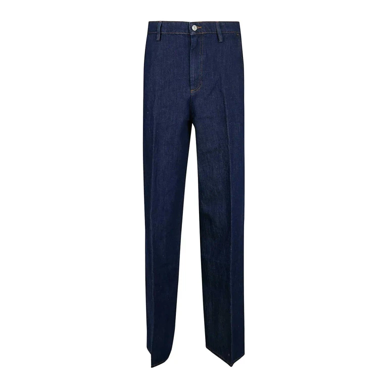 7 For All Mankind Jean Droit - Foncé Délavé