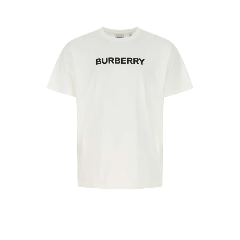 Burberry White Cotton T-Shirt A1464 - Men