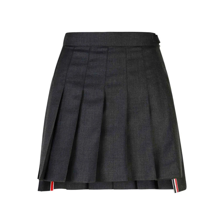 Thom Browne Mini Jupe - Gris