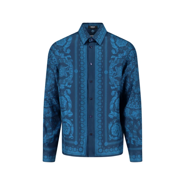 Versace Chemise - Bleu