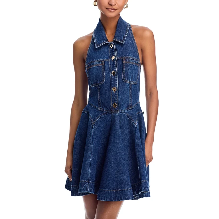 Self-Portrait Sleeveless Mini Dress