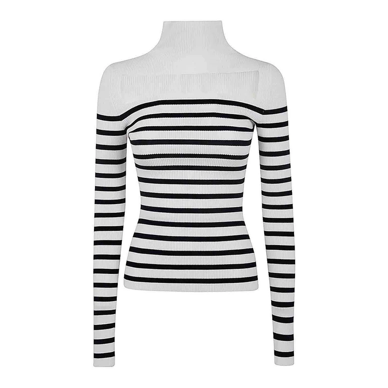 Jean Paul Gaultier Pull Col Rond - Blanc