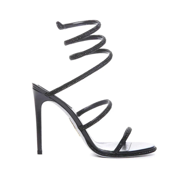 Rene Caovilla Chaussures À Talon - Noir