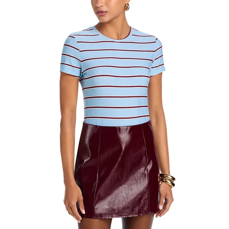 L'Agence Ressi Striped Tee