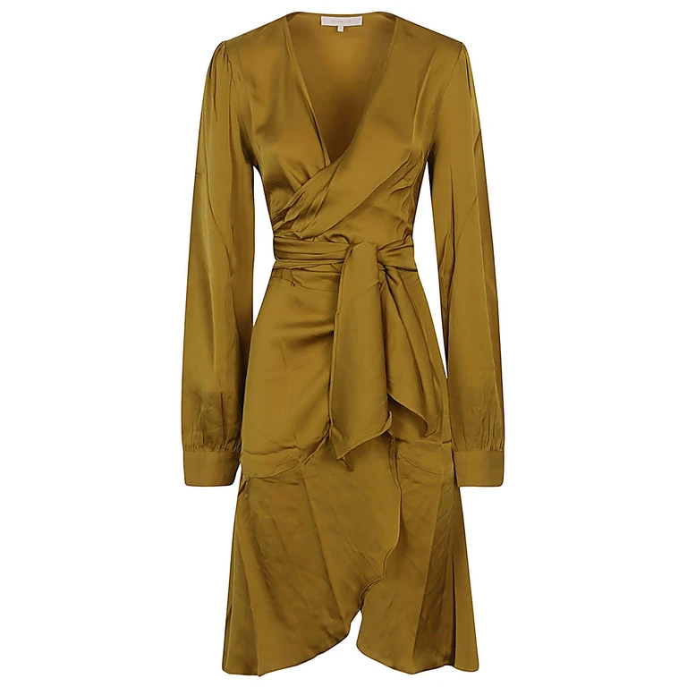 SILK95FIVE Dresses Lilac Main Material: Silk Elastane - Women