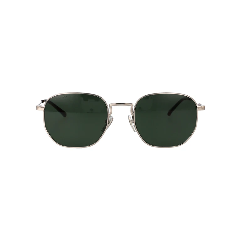 Gucci Gg2095s Silver-silver-green Metal Sunglasses - Men