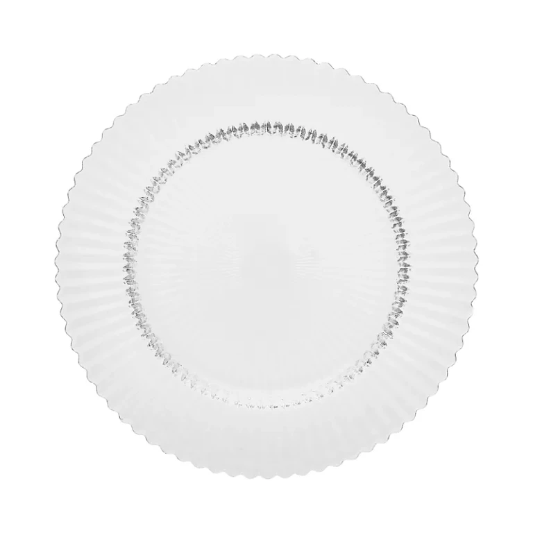 Fortessa Archie Clear Dinner Plate, Set of 4