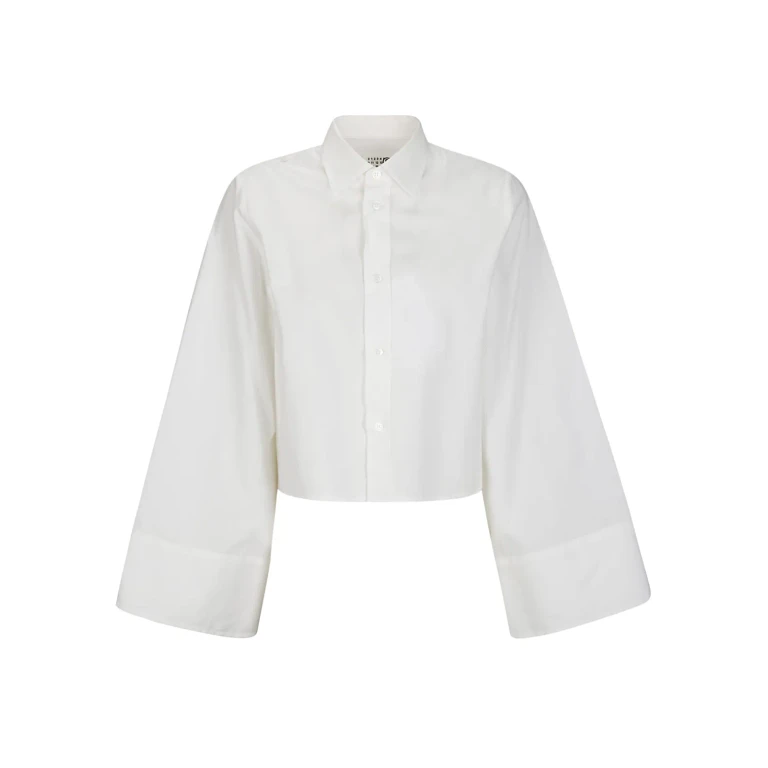 MM6 Maison Margiela White Poplin Shirt