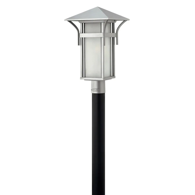 Titanium LED Post Top Pier Mount from the Harbor Collection