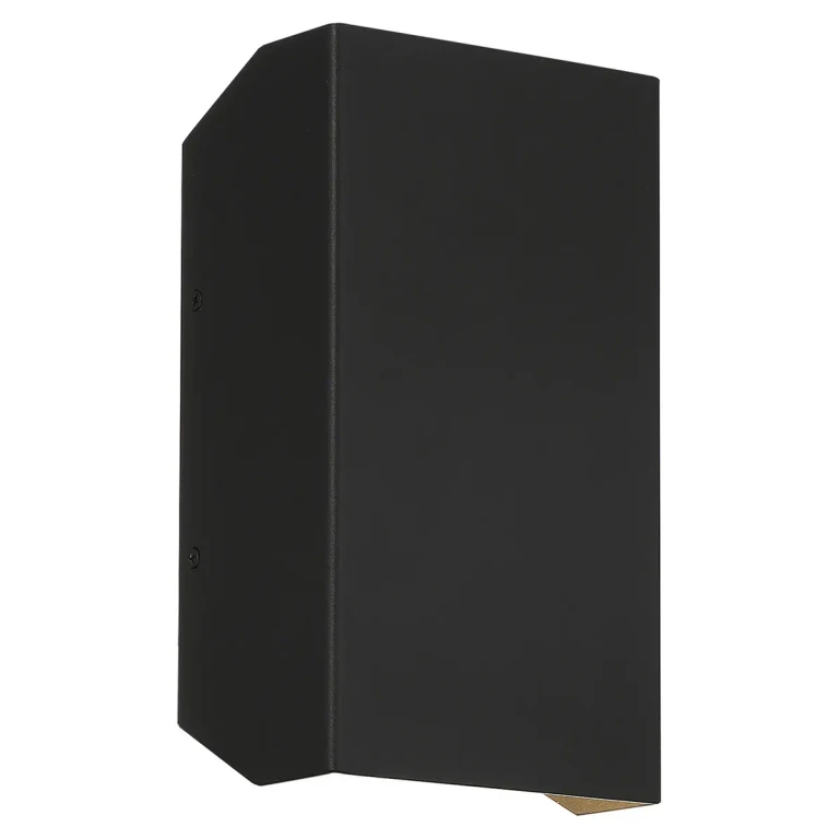 Black LED Outdoor Wall Mount from the Amora Collection