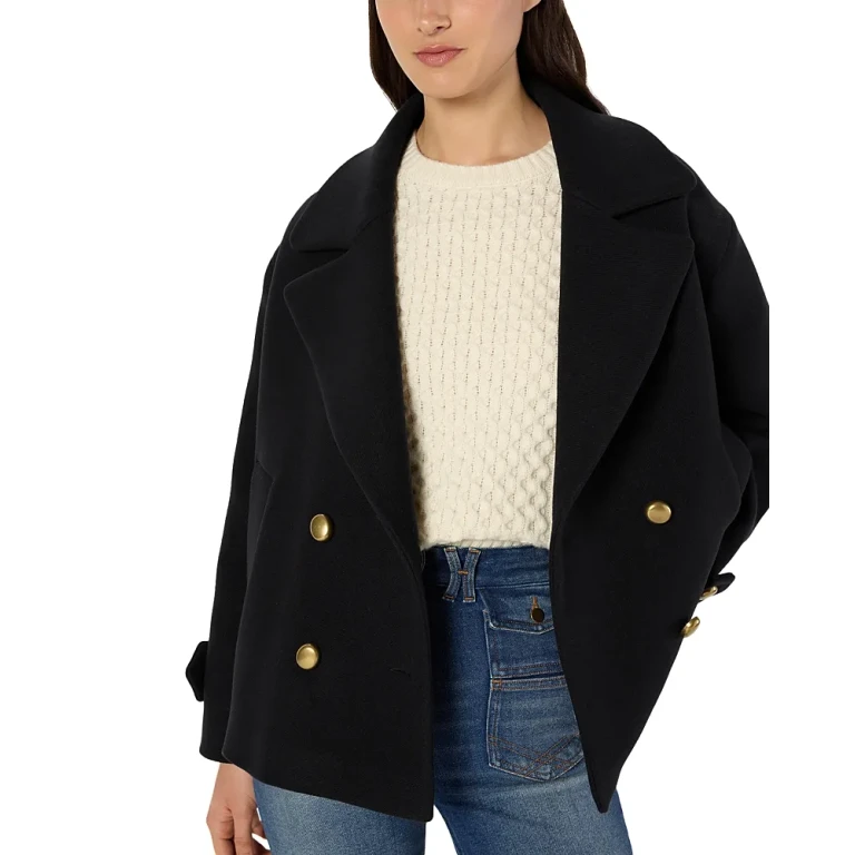 Gerard Darel Mouna Wool Blend Coat