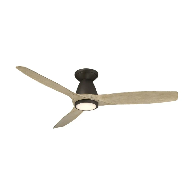 Bronze White Oak 54" Ceiling Fan from the Skylark Collection