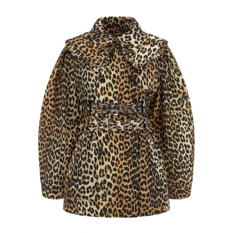 Ganni Trench-Coat - Marron (A1010074859)