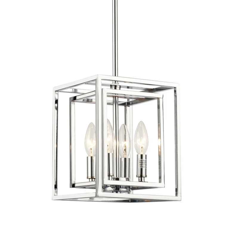 Polished Chrome Pendant from the Kai Collection