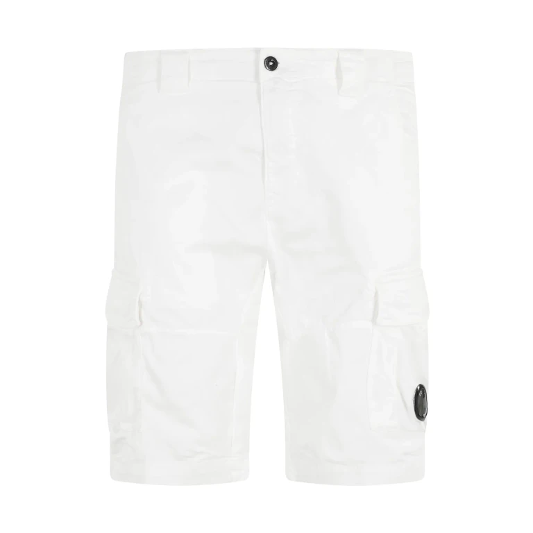 C. P. Company Stretch Sateen Cargo Lens Shorts