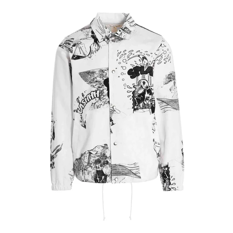 Comme des Garçons 漫画印花衬衫