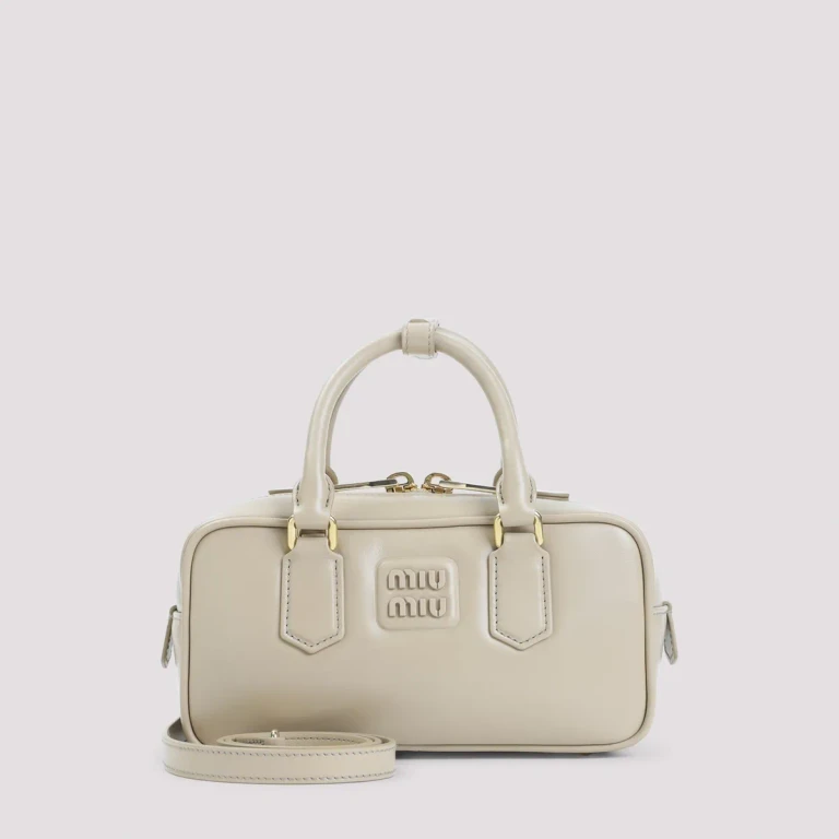 MIU MIU - Miu Miu Arcadie Calf Leather Handbag