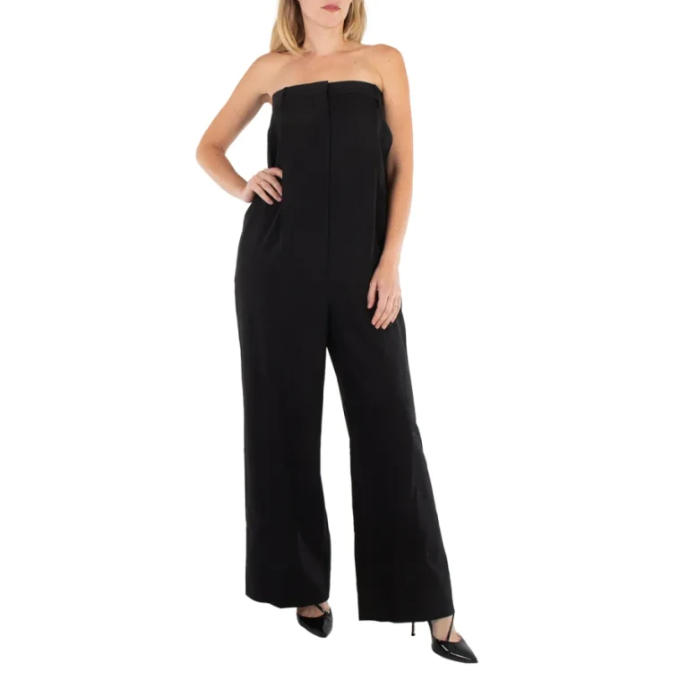 Burberry EKD Embroidered Tailored Jumpsuit