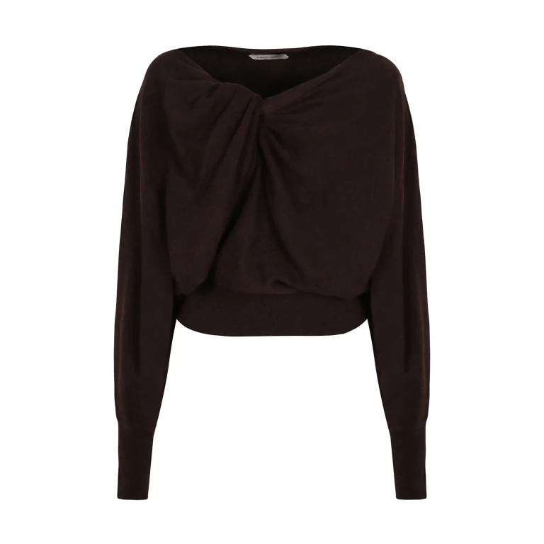 Alberta Ferretti Sweater In Mixed Wool