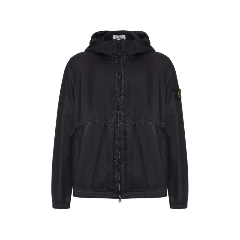 Stone Island Hooded Zip-up Jacket