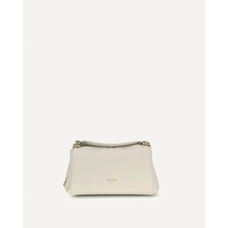PRADA Leather Shoulder Bag Female UNI