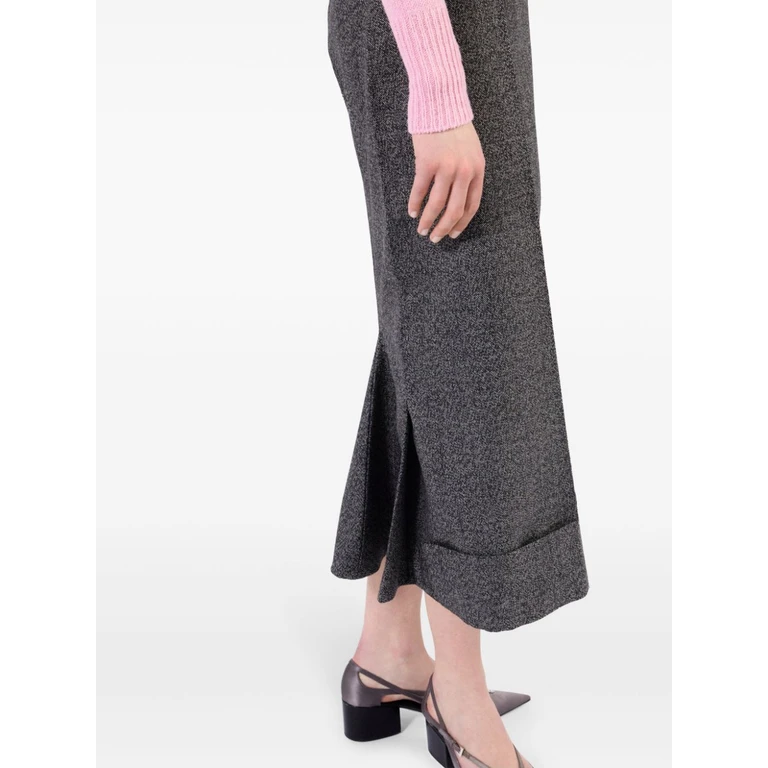 Prada Skirts Black Wool - Women
