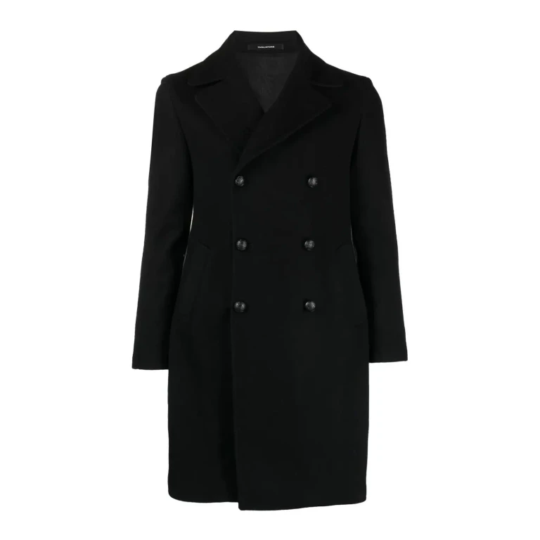 Tagliatore Manteau Au Genou - Noir