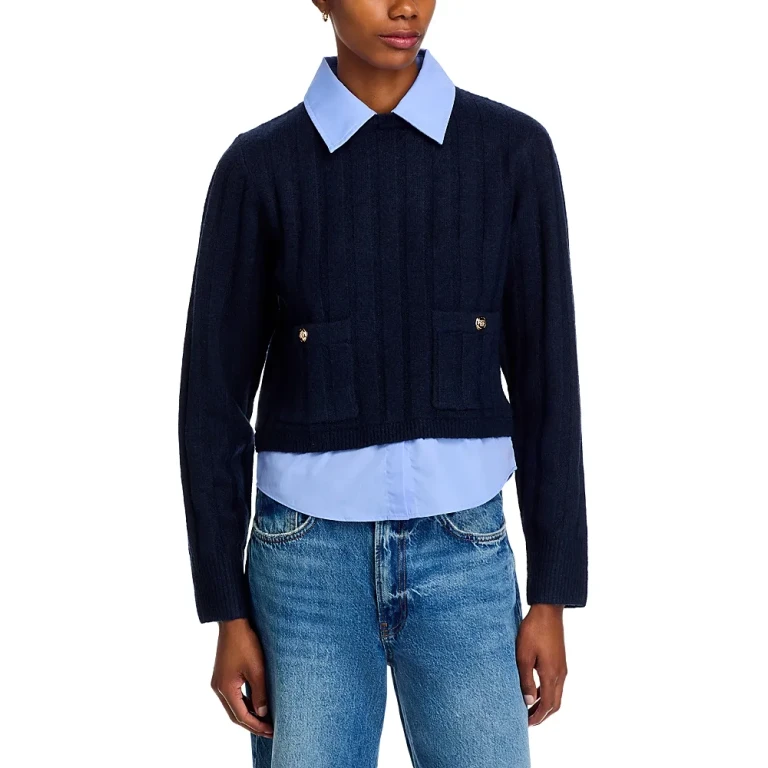 French Connection Ellie Combo Knit Sweater