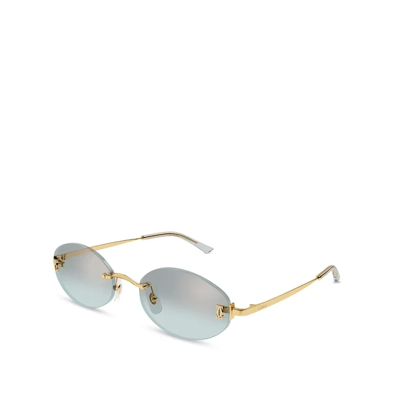 Cartier Oval Sunglasses, 55mm