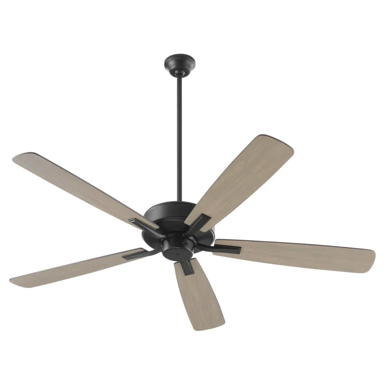Matte Black 60" Ceiling Fan from the Ovation Collection