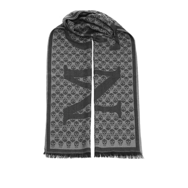 Écharpe Alexander McQueen - Gris