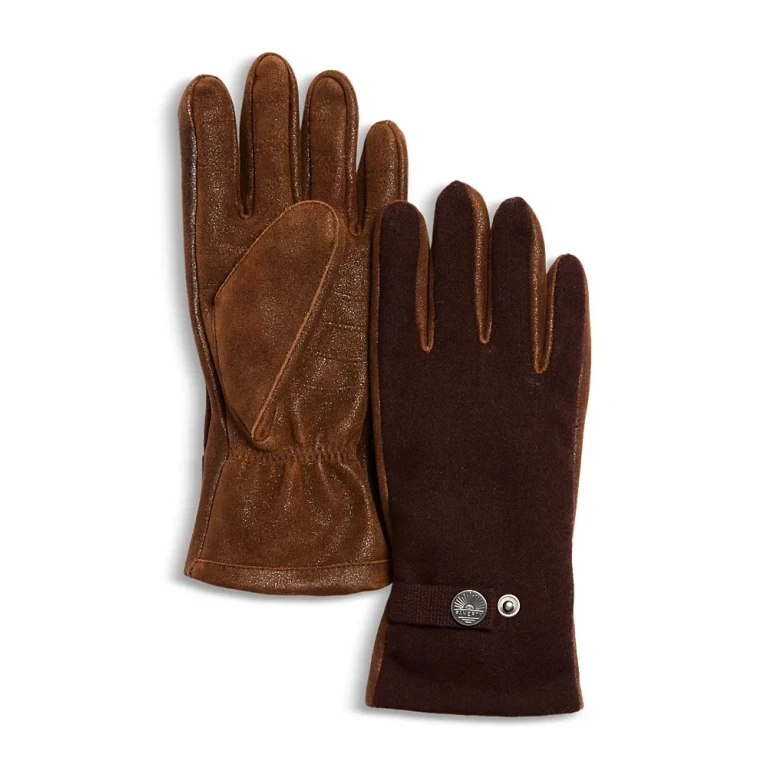 Faherty Wool & Leather Gloves