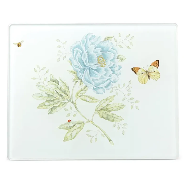 Lenox Butterfly Meadow Small Glass Cutting Board