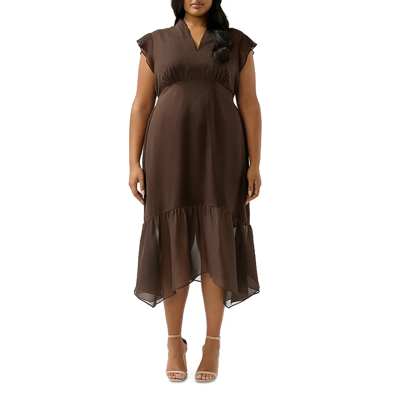 Estelle Plus Dune Dancer Midi Dress