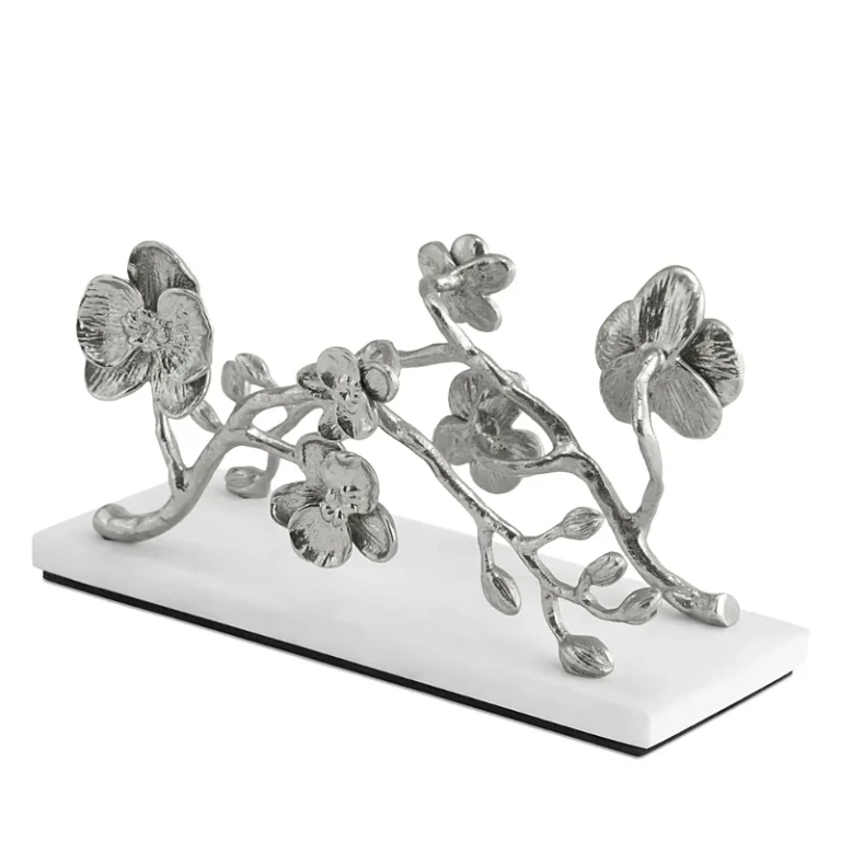Michael Aram White Orchid Vertical Napkin Holder