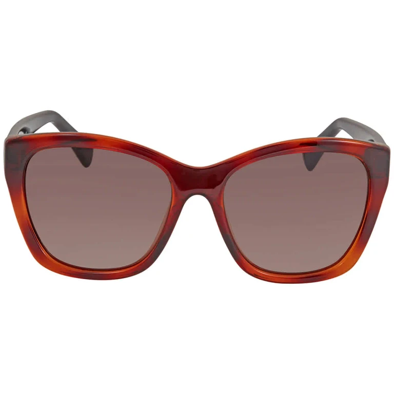 Salvatore Ferragamo Brown Cat Eye Ladies Sunglasses SF957S 214 56