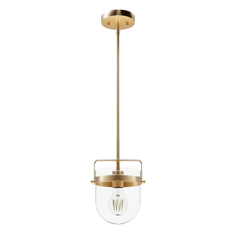 Alturas Gold One Light Pendant from the Karloff Collection