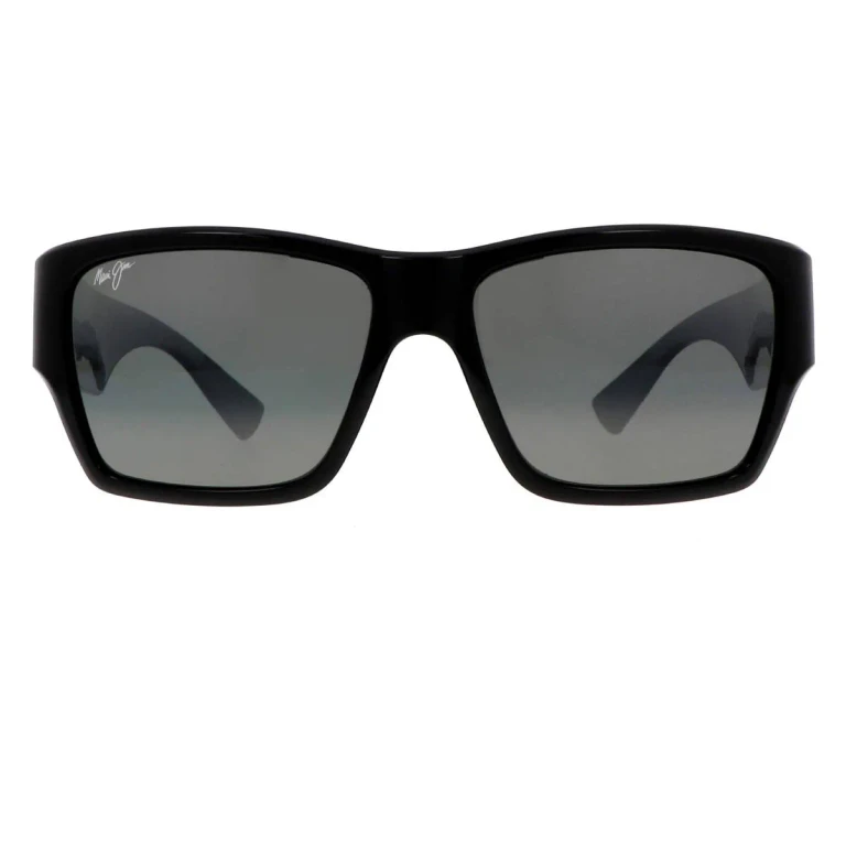Maui Jim Ka'olu Neutral Grey Wrap Sunglasses 614-02 57