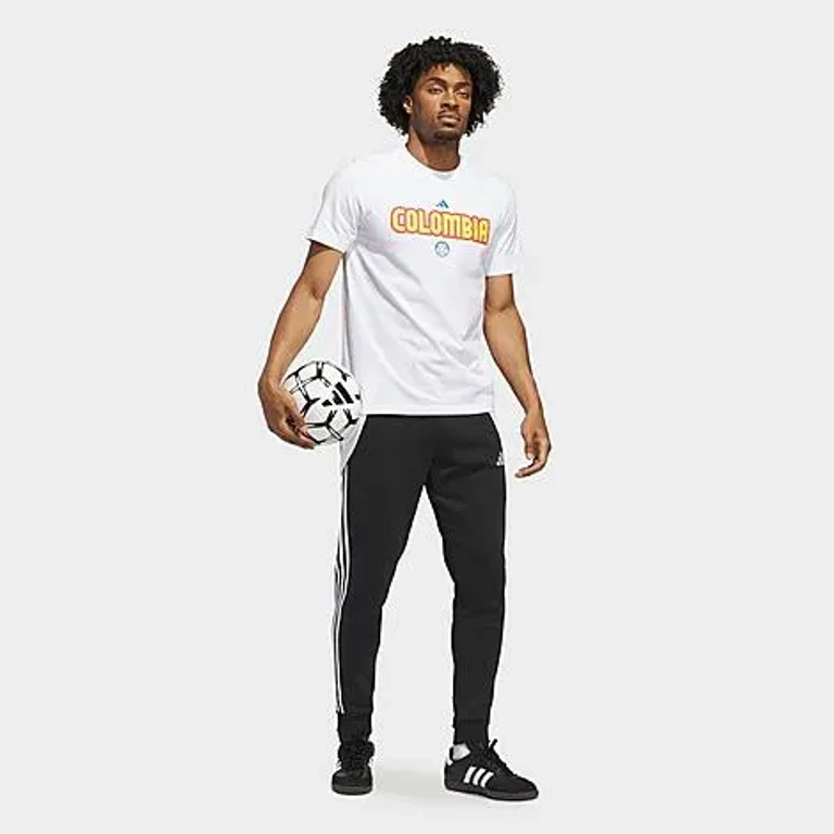 adidas Men's FIFA World Cup 2026 Colombia Home T-Shirt in White Size: XS