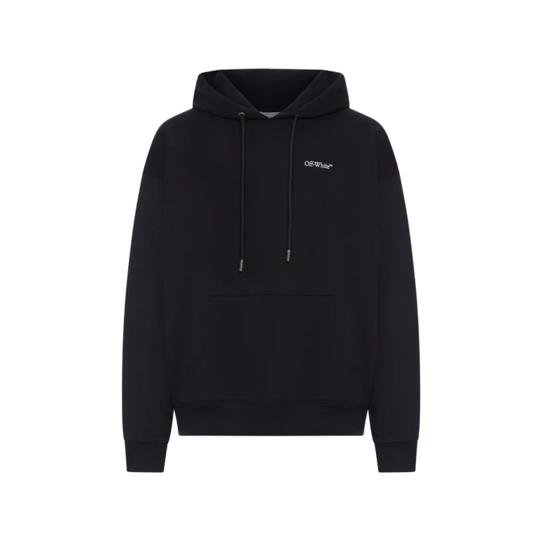 Off-white Drawstring Hooded Sweatshirt