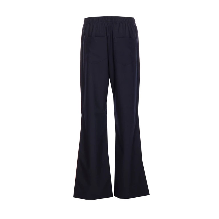 Zadig & Voltaire Trousers Blue Polyester - Women