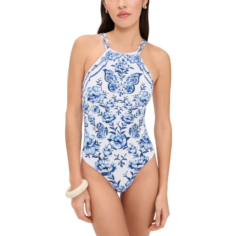 FARM Rio Porcelain Garden One Piece Porcelain Garden Off-White M