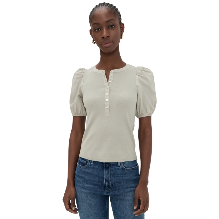 PAIGE The Brandy Top Sea Mist S