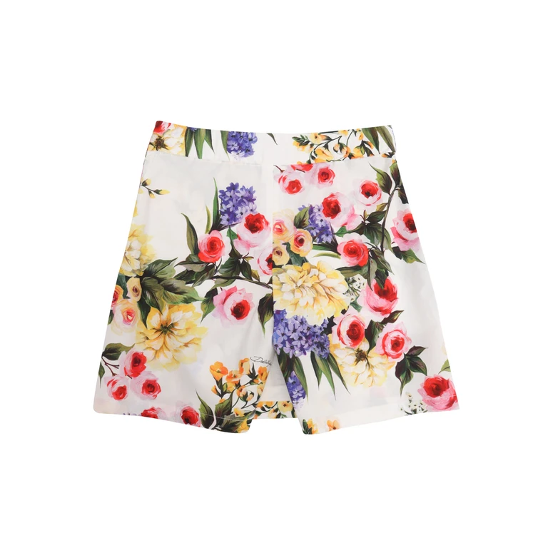 Dolce & Gabbana Junior D & G girls trousers Green Cotton Short